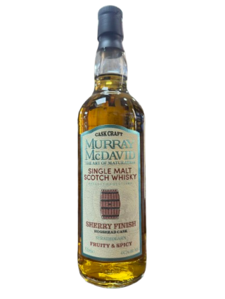 Strathdearn sherry finish Murray Mcdavid