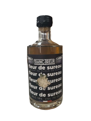 Liqueur de fleur de sureau normande artisanale franc-tireur