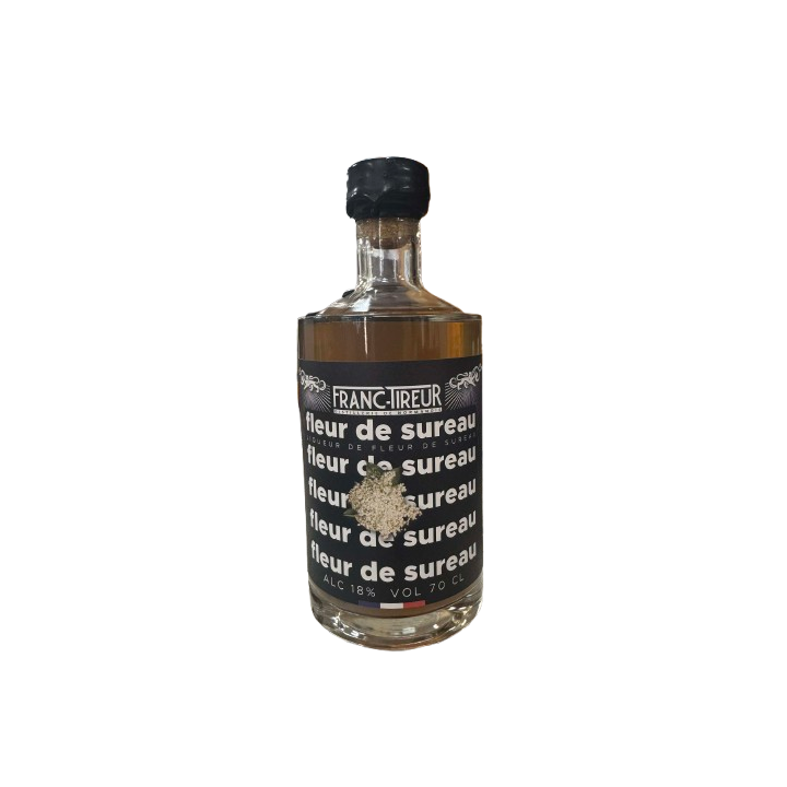 Liqueur de fleur de sureau normande artisanale franc-tireur