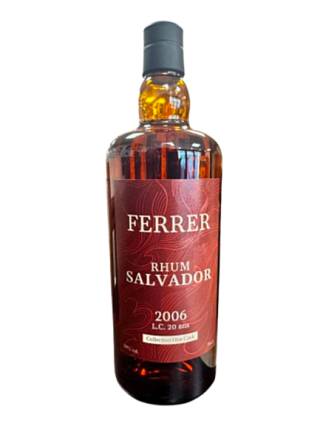 Rhum Ferrer Salvador 2006 Single Cask 20 ans