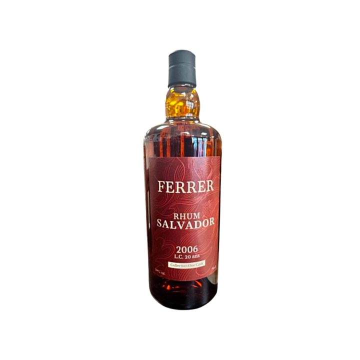 Rhum Ferrer Salvador 2006 Single Cask 20 ans