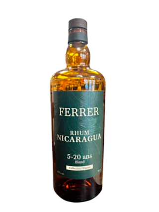 Rhum Ferrer Nicaragua blend 5 a 20 ans