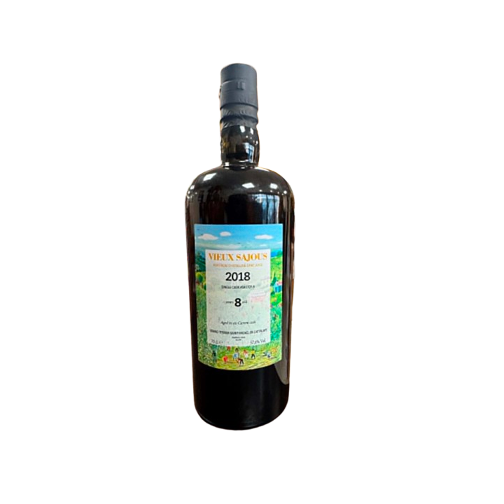 Vieux Sajous 2018 Single Cask Ex-Caroni 8 ans LM&V