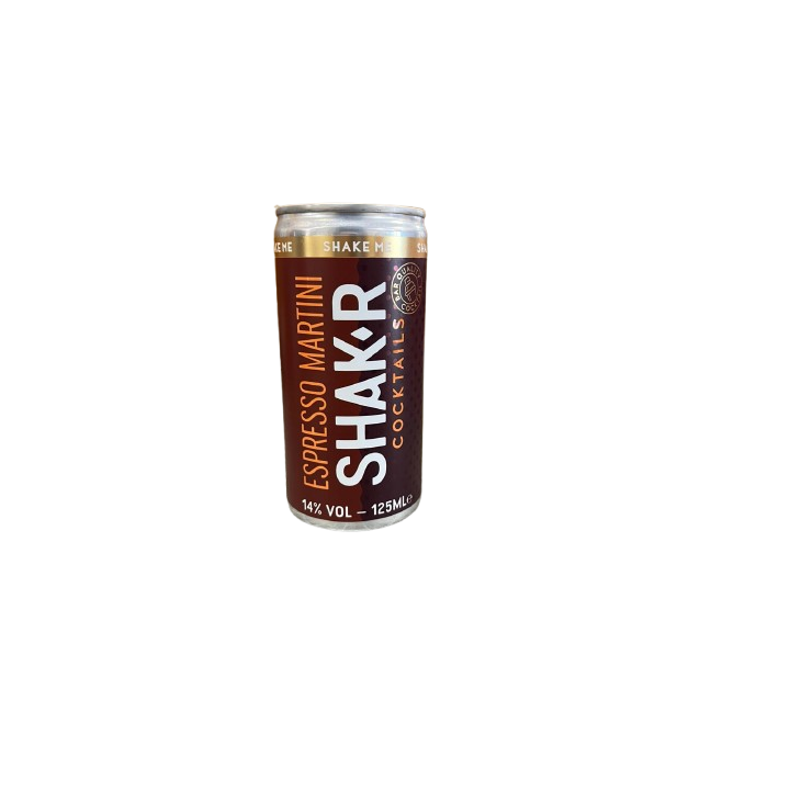 Shak'r Cocktails espresso martini
