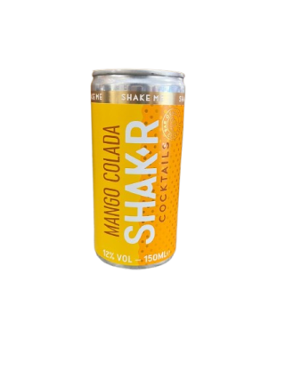 Shak'r Cocktails mango colada