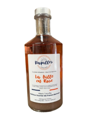 Papilles La ville en rose